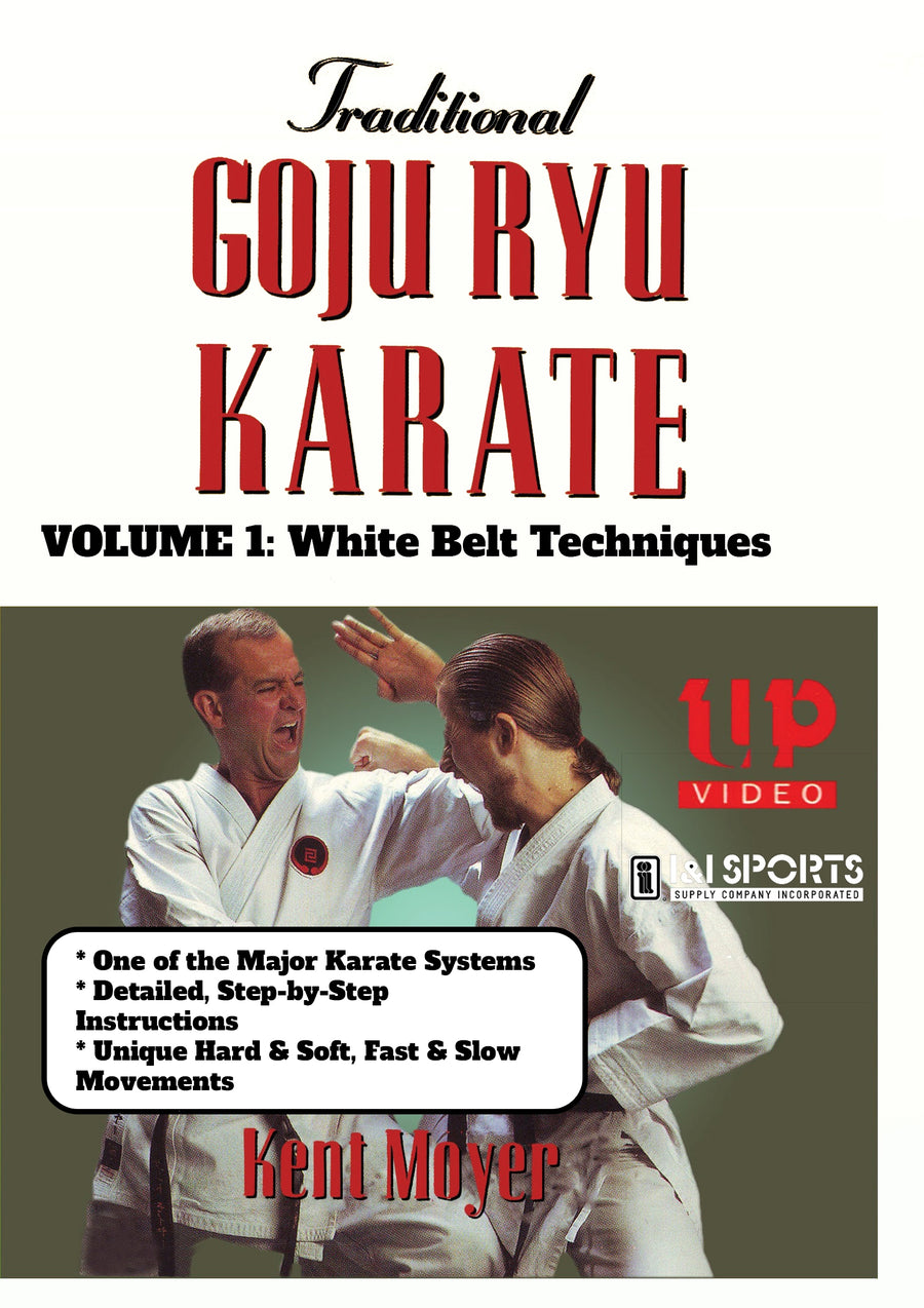 Traditional Goju Ryu Karate #1 White Belt Techniques Kata Bunkai DVD Kent Moyer