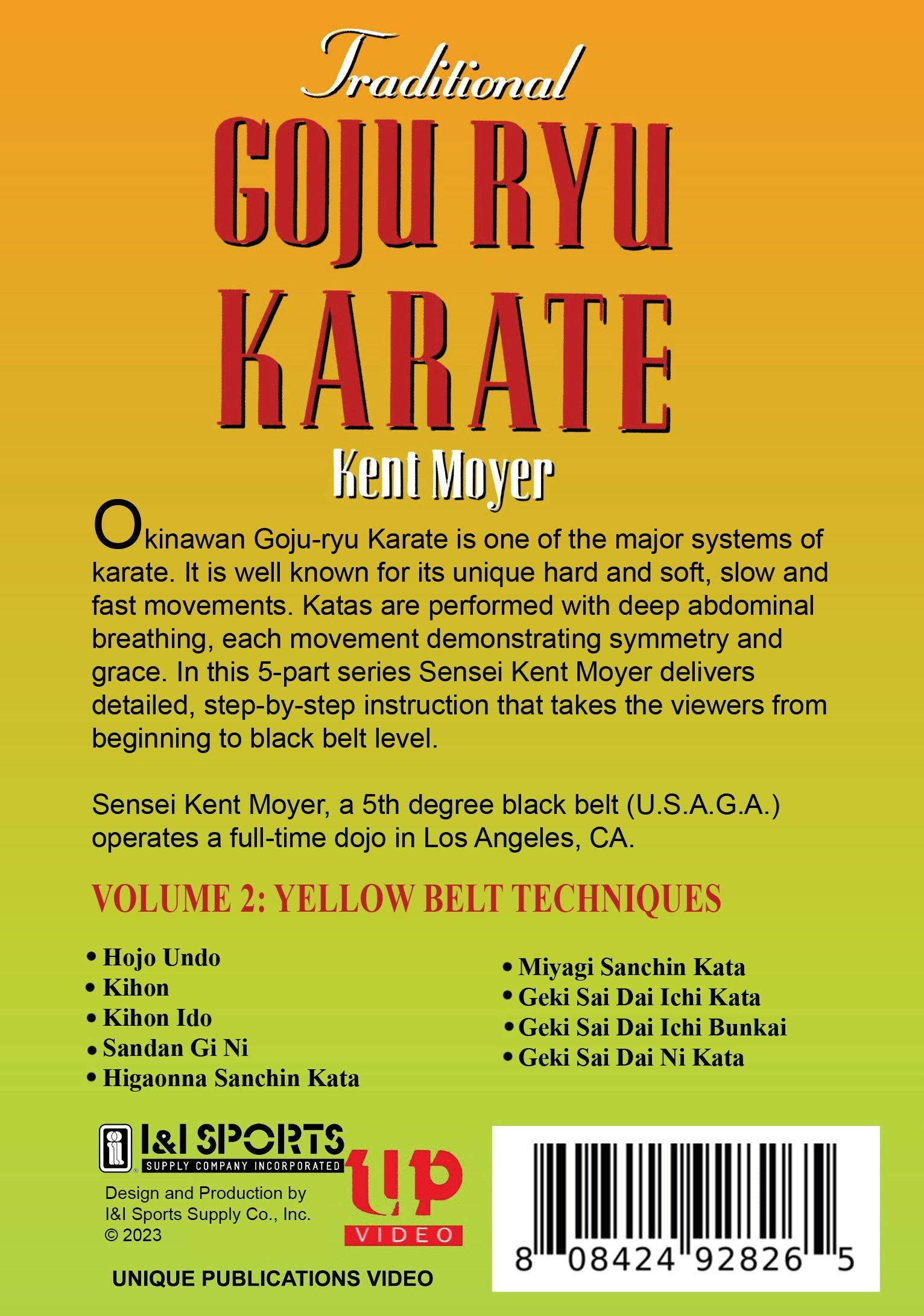 5 DVD SET Traditional Goju Ryu Karate Kata Weapons Kumite Kent Moyer