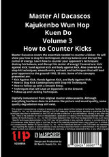 Kajukenbo Wun Hop Kuen Do #3 How to Counter Kicks DVD Al Dacascos