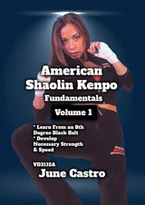 American Shaolin Kenpo #1 DVD June Castro
