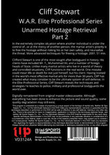 W.A.R. Elite Professional Bodyguard #2 Unarmed Hostage Retrieval Part 2 DVD Cliff Stewart