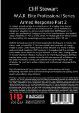 W.A.R. Elite Professional Bodyguard #5 Armed Response Part 2 DVD Cliff Stewart