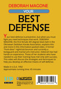 Your Best Okinawan Seidokan Karate Self Defense Men & Women DVD Deborah Magone