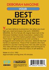Your Best Okinawan Seidokan Karate Self Defense Men & Women DVD Deborah Magone