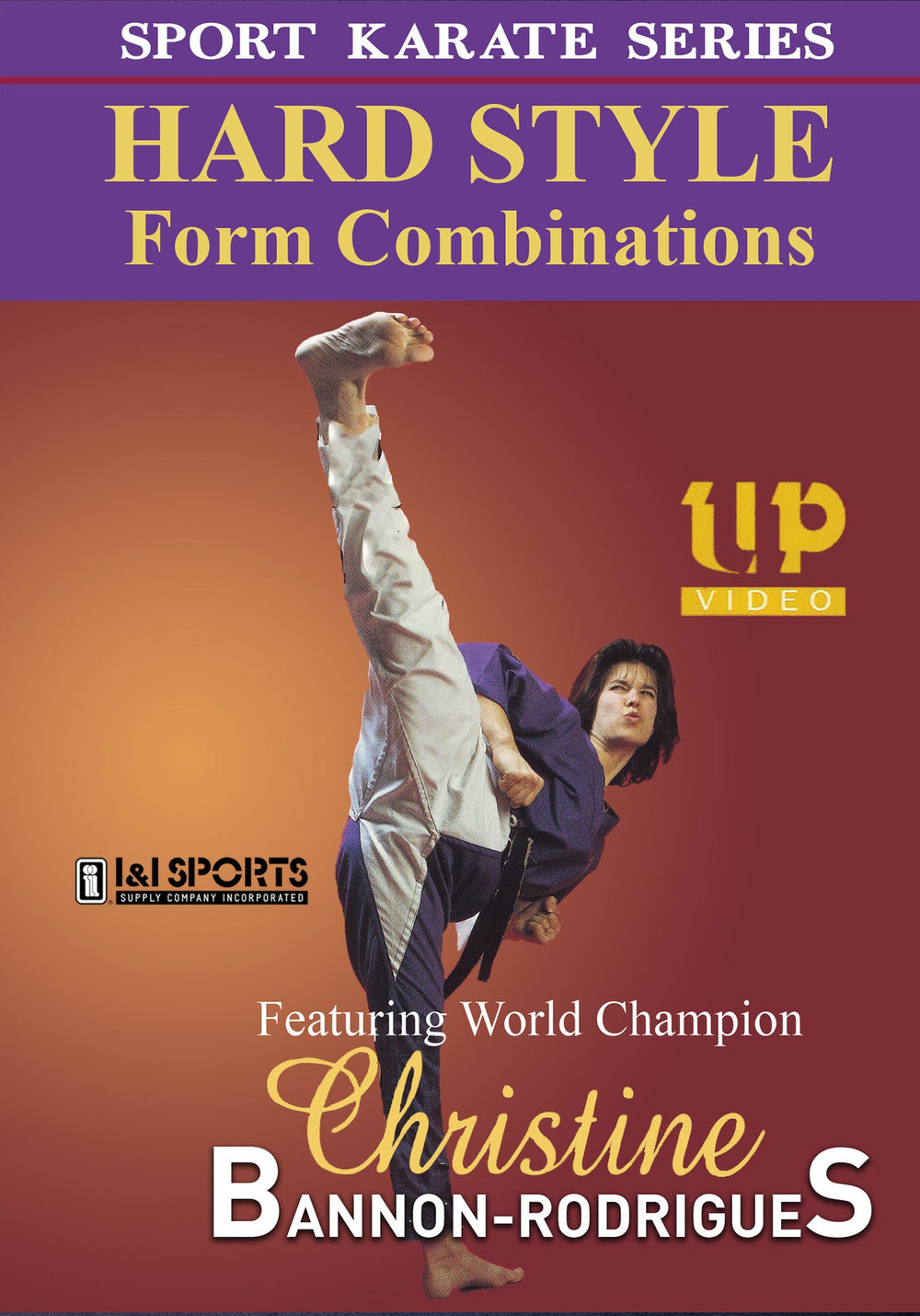 Hard Style Form Tournament Karate Combinations DVD Christine Bannon-Rodrigues