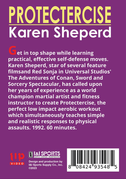 Protectercise women low impact aerobics & self-defense DVD Karen Sheperd