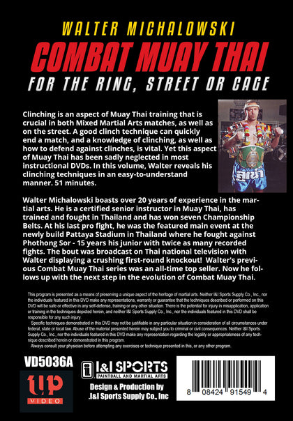 2 DVD Set Combat Muay Thai Ring Street Cage -  Michalowski