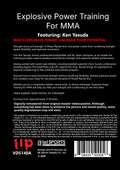 Explosive Power Training for MMA DVD Ken Yasuda Japan Bodybuilding Champ