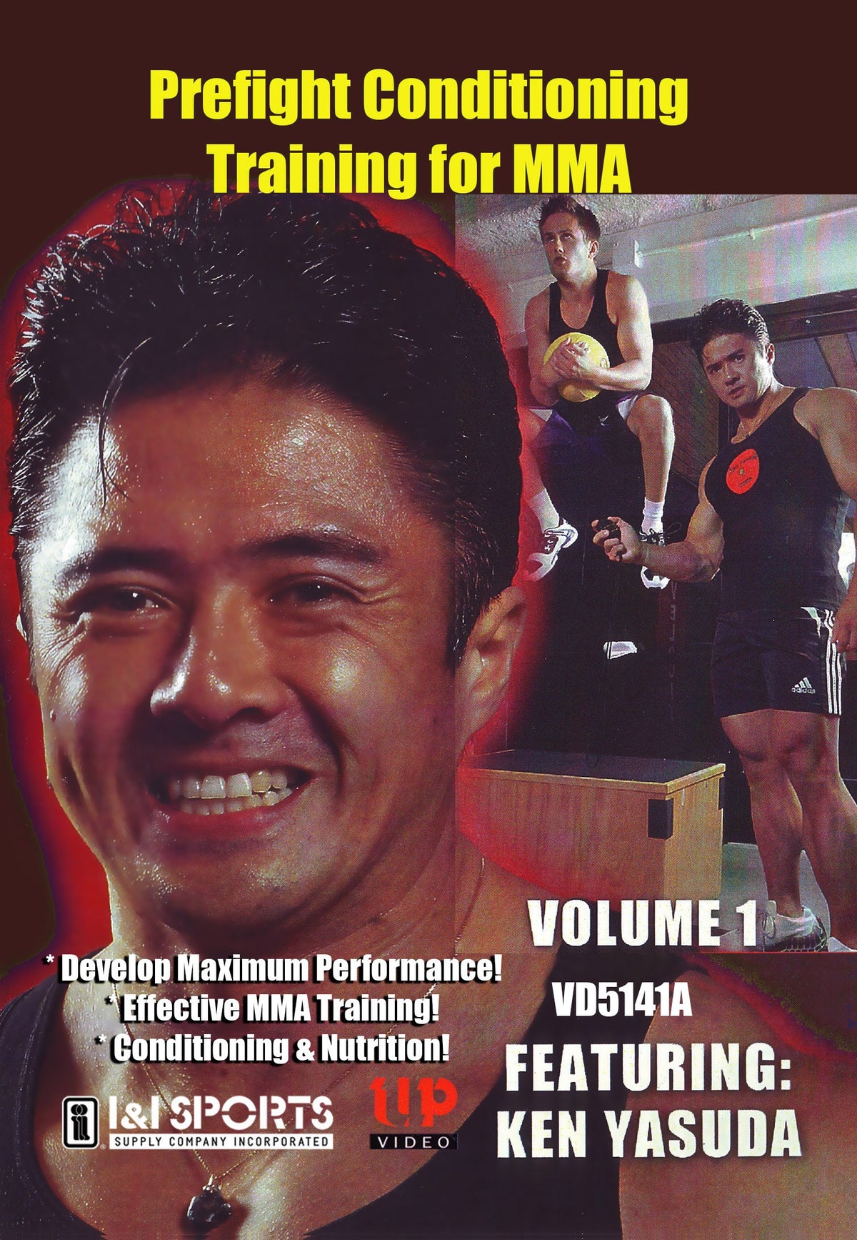 Prefight Conditioning Training MMA #1 DVD Ken Yasuda Japan Bodybuilding Champ