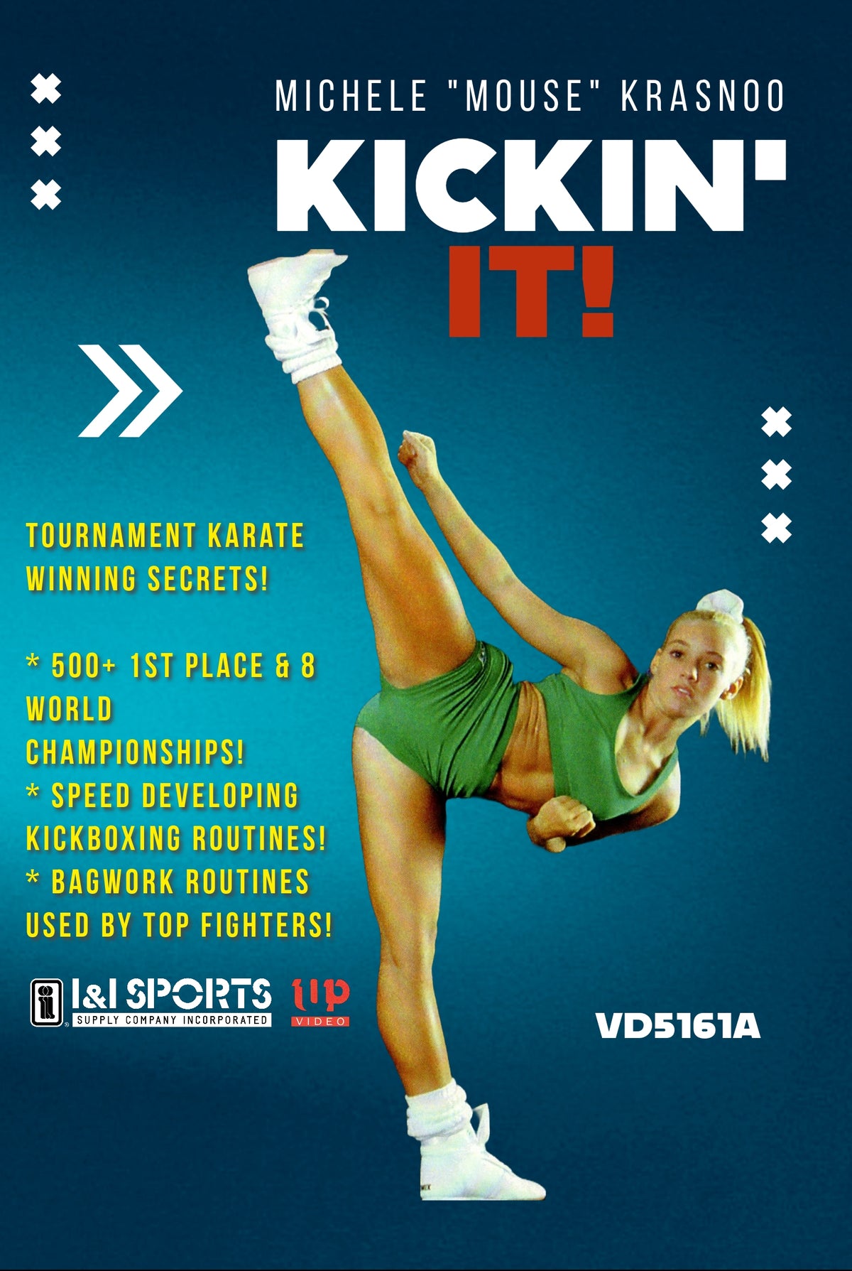 Tournament Karate Kickin It! forms kata competition DVD Michele Krasnoo