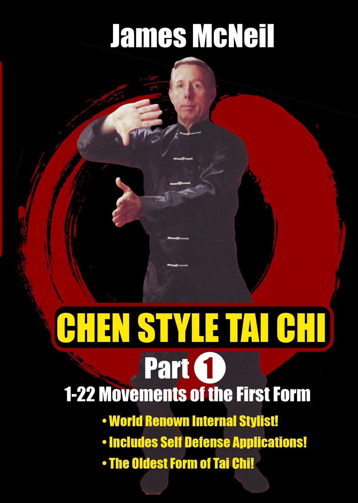 Chen Style Tai Chi Chuan Form 1-22 movements #1 DVD James McNeil kung fu