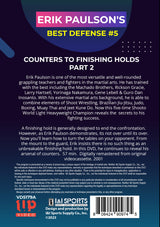 Erik Paulson Best Defense #5 Counters Finishing Holds #2 DVD MMA grappling
