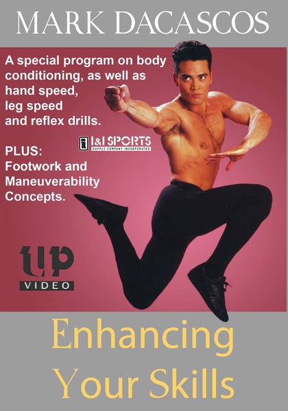 Martial Arts Enhancing Your Skills DVD Mark Dacascos sparring hand foot speed