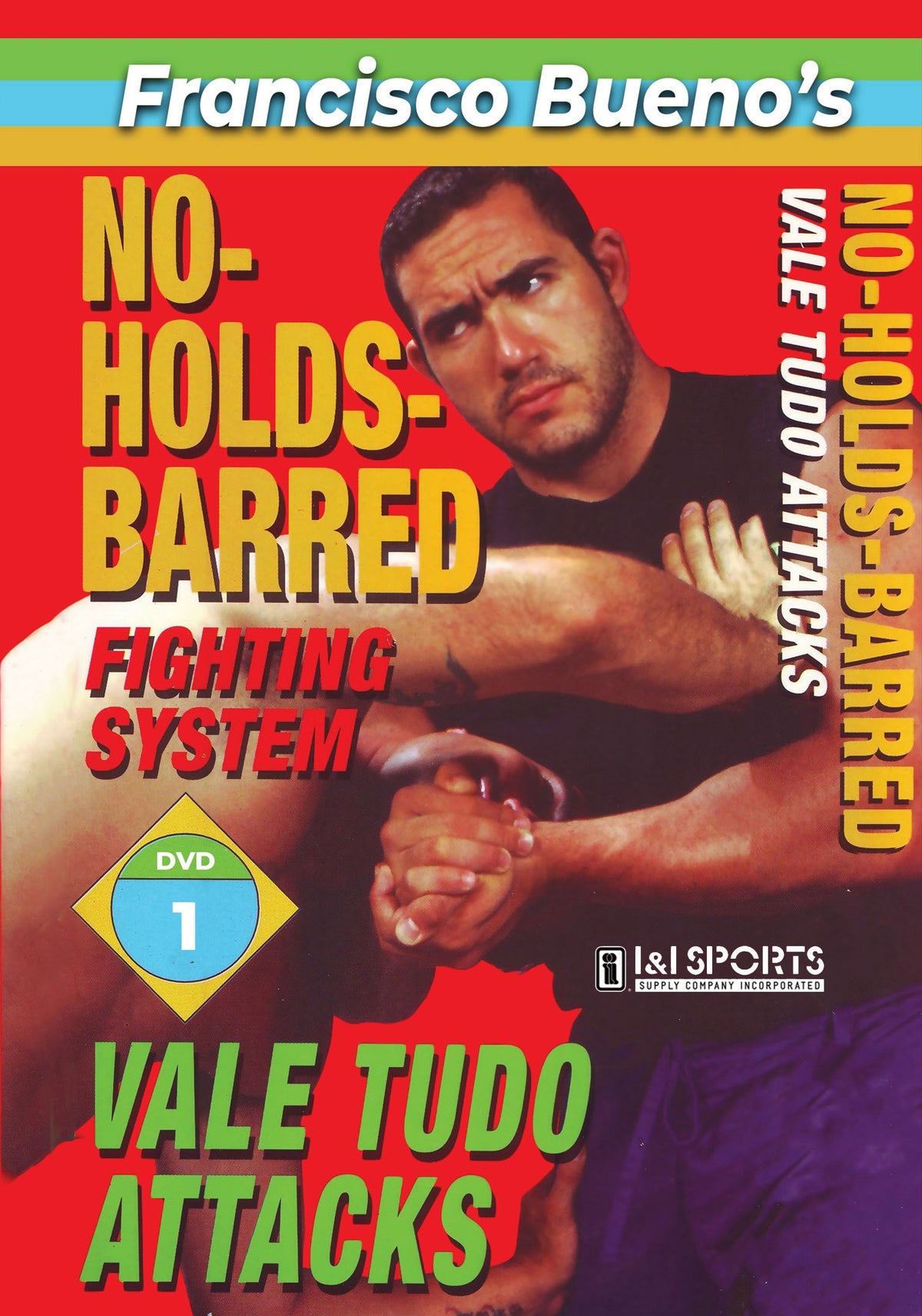 No Holds Barred #1 Vale Tudo Favorite Attack Techniques DVD Francisco Bueno mma