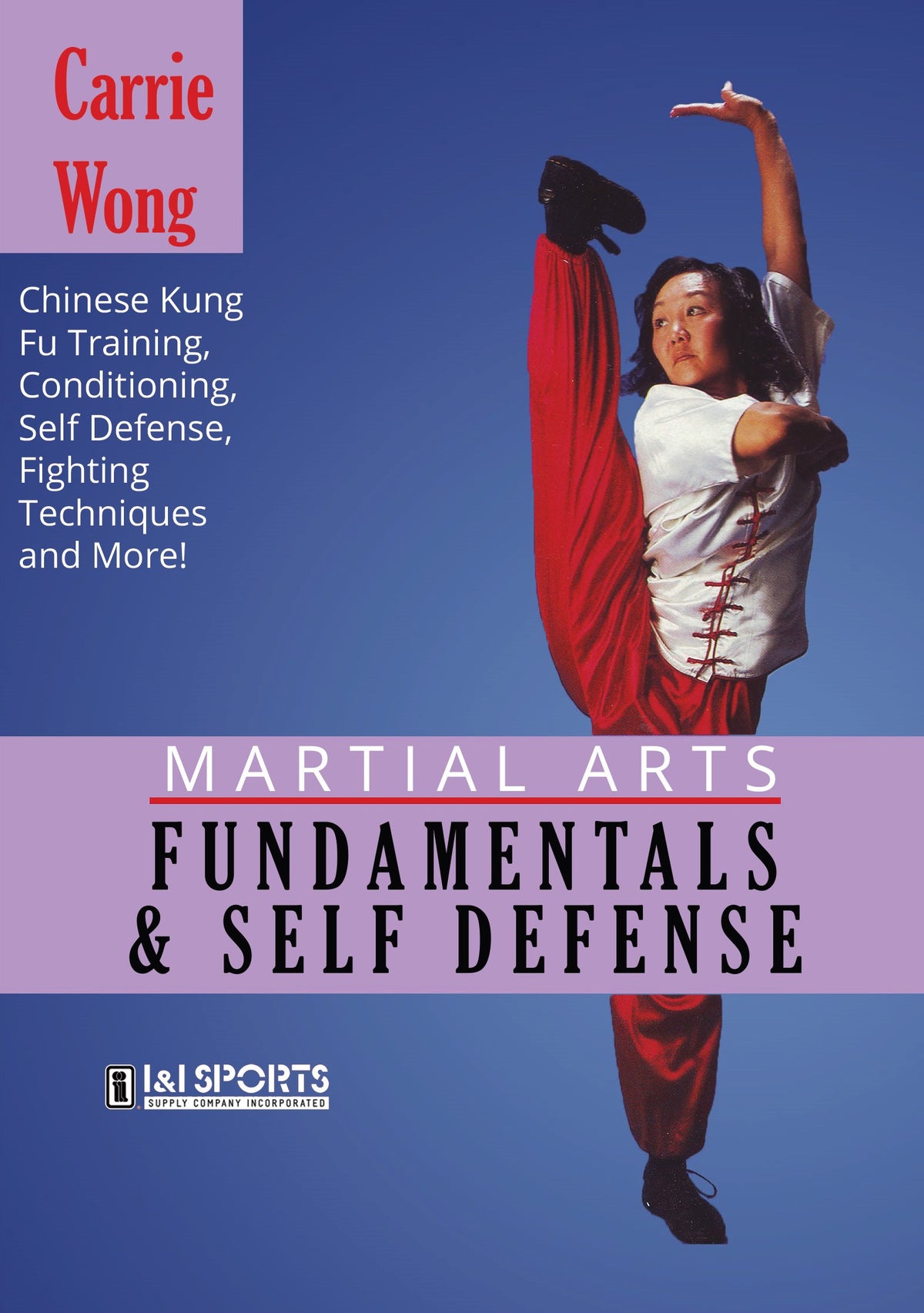 Martial Arts Fundamentals & Self Defense, Kung Fu Fighting DVD Carrie Wong