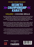 3 DVD SET Secrets of Championship Tournament Karate - Michele Krasnoo