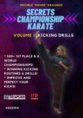 Secrets of Championship Karate #1: Kicking DVD Michele Krasnoo