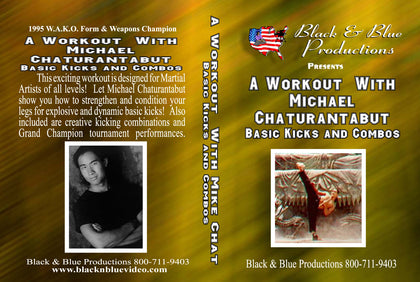 Tournament Karate Workout Kicks Combos DVD Mike Chaturantabut
