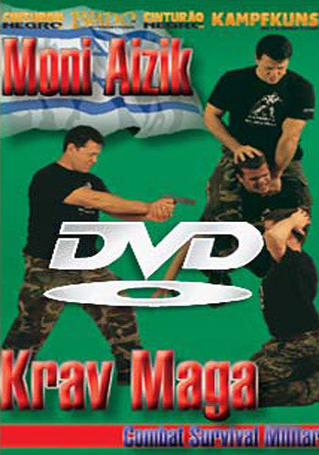2 DVD Set Krav Maga Commando Street Self Defense - Moni Aizik