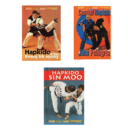 3 DVD Set  Hapkido Myung Moo by John Pellegrin