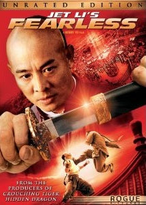 Jet Li's Fearless movie DVD English dubbed
