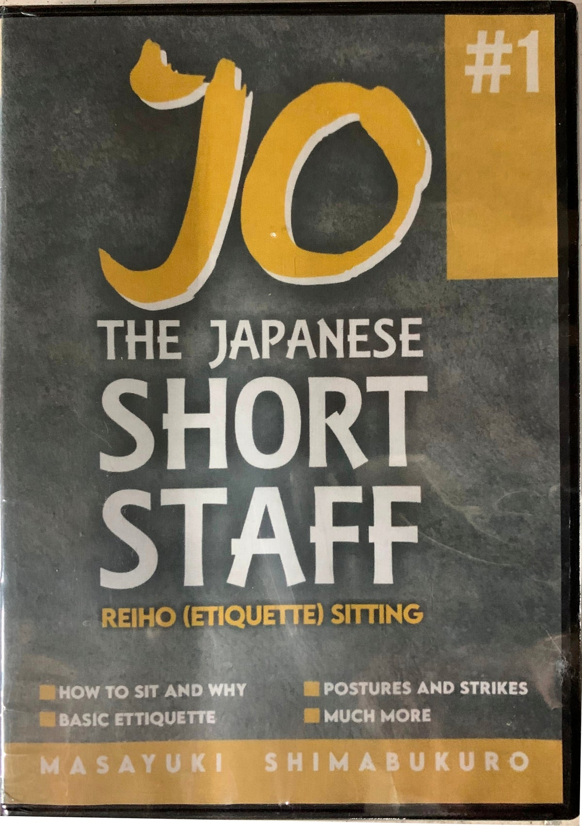 2 DVD SET Jo Japanese Short Staff - M Shimabukuro