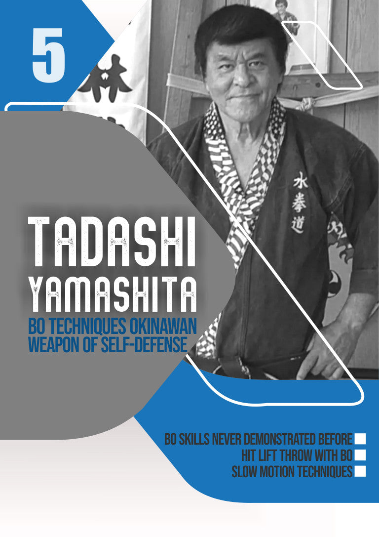 Tadashi Yamashita Karate #5 Bo Techniques DVD