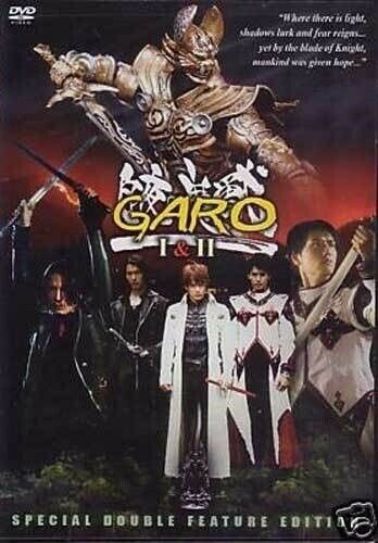 Garo 1 & 2 Kouga Saejima DVD double feature action martial arts