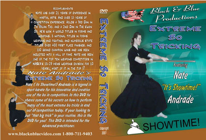 Tournament Karate Extreme Bo Staff Tricking for Demos & Forms DVD Nate Andrade