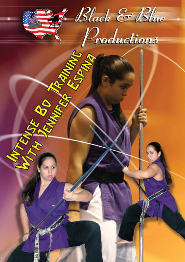 Tournament Karate Intense Bo Staff Training Techniques DVD Jennifer Espina