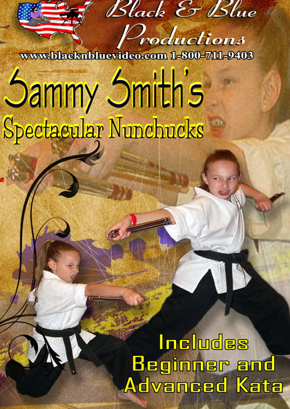 Spectacular Tournament Karate Nunchaku Forms, Advanced Tricks DVD Sammy Smith