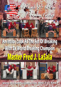 Tournament Karate: Inside Look Art of Breaking DVD Master Fred LaSala