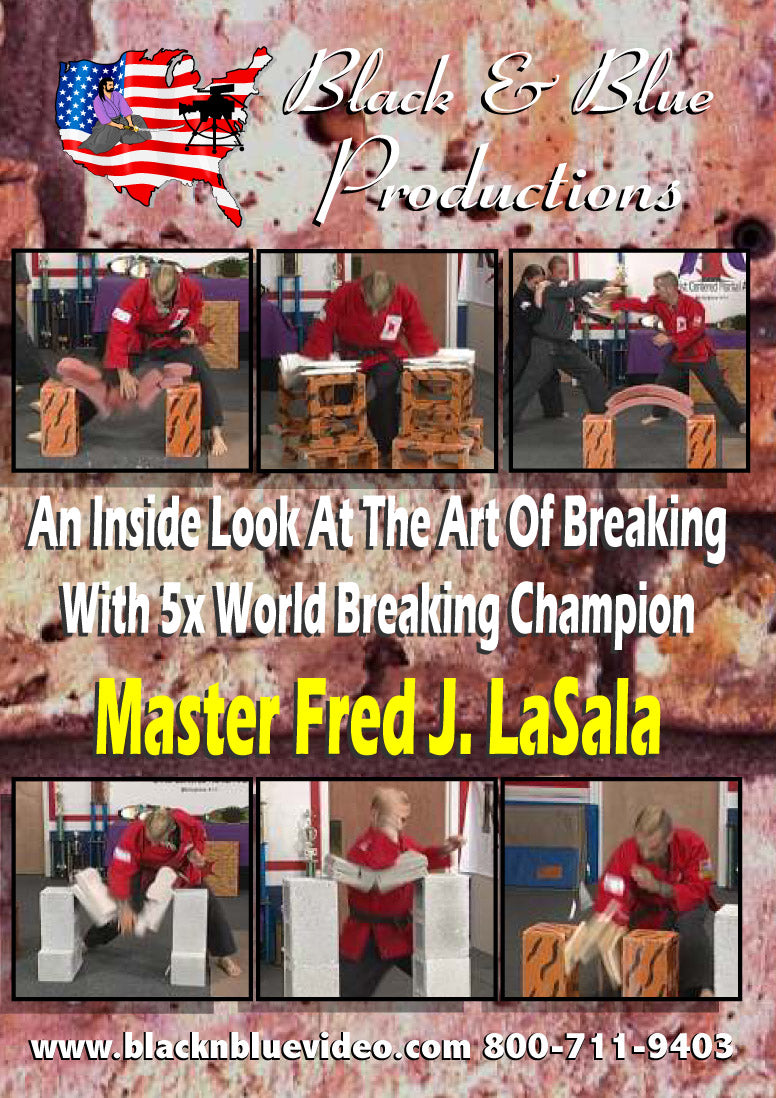 Tournament Karate: Inside Look Art of Breaking DVD Master Fred LaSala