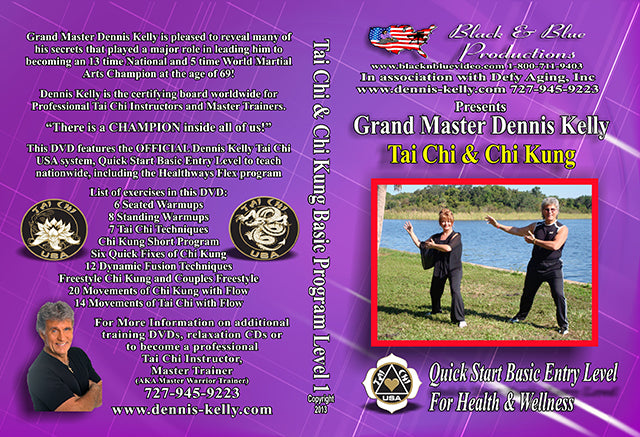 Chinese Tai Chi - Chi Kung: Quick Start for Health & Wellness DVD Dennis Kelly