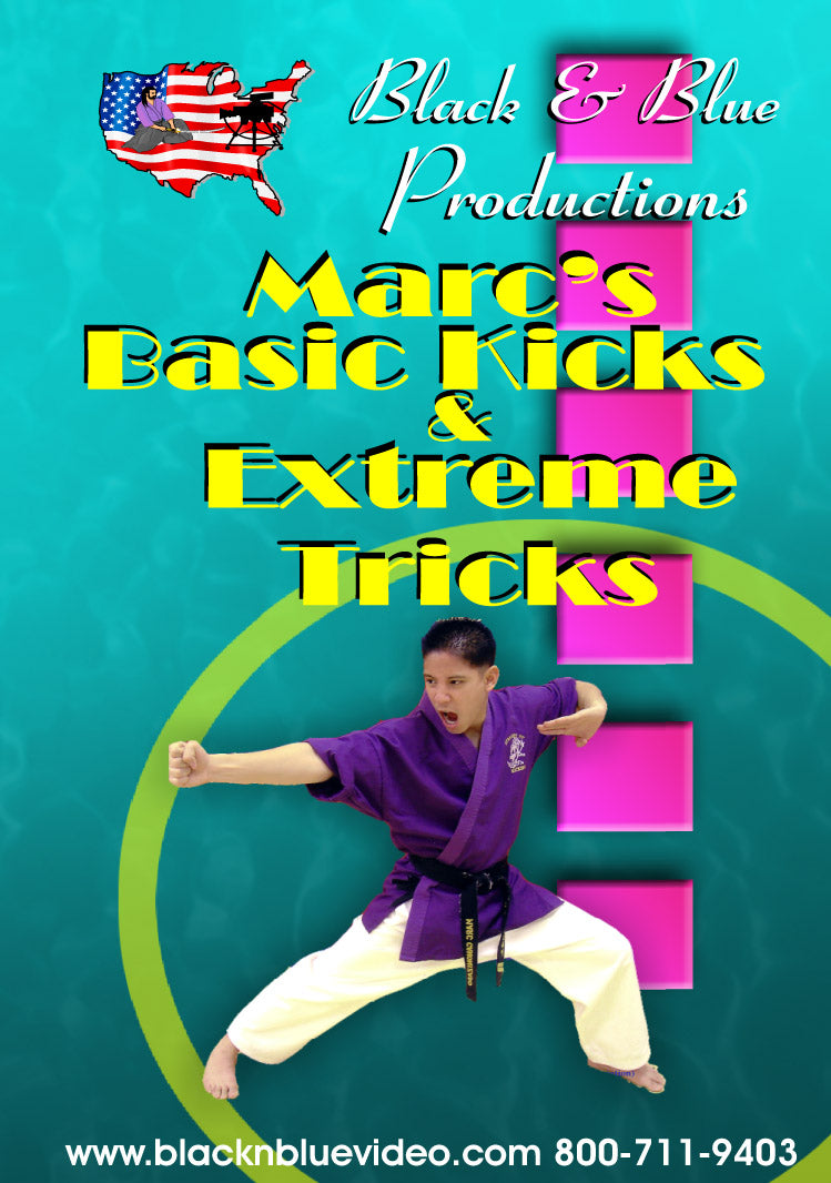 Tournament Karate Kicks & Extreme Tricks DVD Marc Canonizado