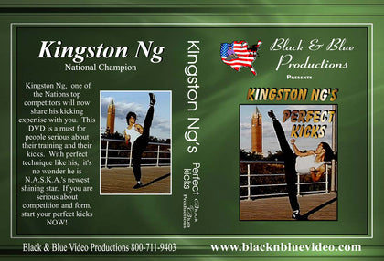 Tournament Karate Perfecting Kicks for Competition DVD Kingston Ng