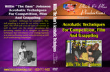 Tournament Karate Acrobatic Skills for Competition, Film & Grappling DVD Willie 'The Bam' Johnson