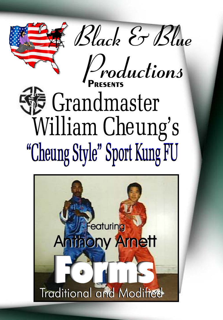 Tournament Karate William Cheung Style Wing Chun Forms DVD Anthony Arnett