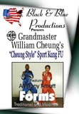Tournament Karate William Cheung Style Wing Chun Forms DVD Anthony Arnett