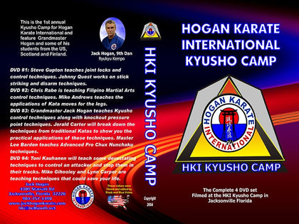4 DVD Set 2004 HKI Kyusho Extreme Self Defense Seminar