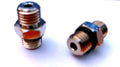 2 Straight Fittings Male-Male Standard 1/8" METRIC