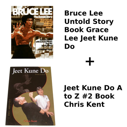 2-Book Bundle | Bruce Lee Untold Story + Jeet Kune Do A to Z #2