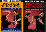 2 DVD SET Lameco Eskrima Practical Self Defense Martial Arts Edgar Sulite