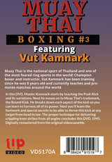 4 DVD Set Muay Thai Boxing Fighting Techniques combos counters DVD Vut Kamnark