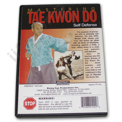 Mastering Tae Kwon Do Self Defense DVD Jong Soo Park