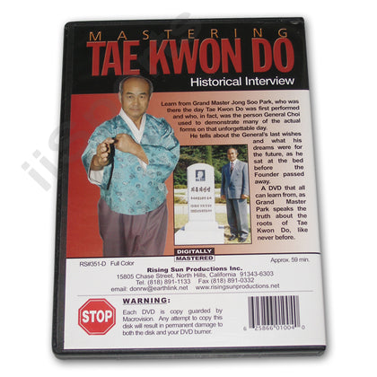 Mastering Tae Kwon Do Historical DVD Jong Soo Park