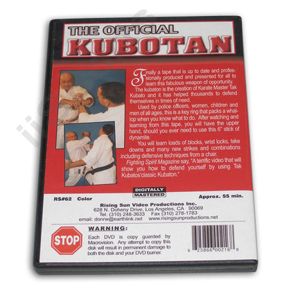Official Kubotan self defense keychain DVD Takayuki Kubota