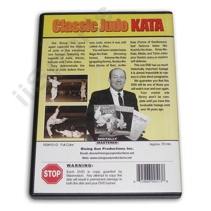 Classic Judo Kata DVD Hal Sharp