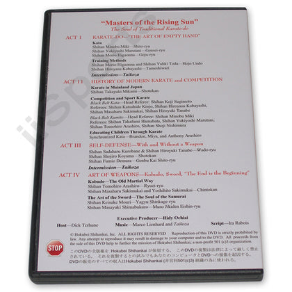Masters of Rising Sun Karate-Do DVD