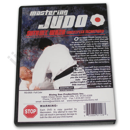 Mastering Judo #5 Sutemi Waza Sacrifice DVD Toshikazu Okada